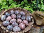 Polished Large Snakeskin Rhyolite Jasper Gemstone Eggs - Sold Per Item - From Australia - Toprock Gemstones and Minerals 