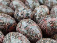 Polished Snakeskin Rhyolite Jasper Gemstone Eggs - Sold Per Item - From Australia - Toprock Gemstones and Minerals 