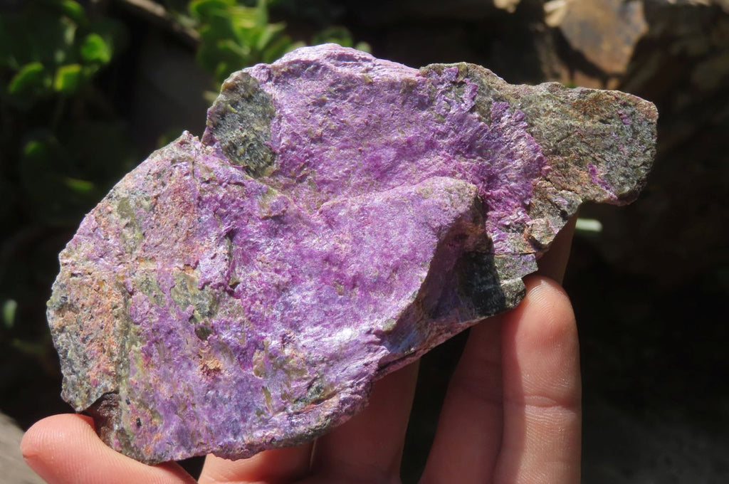 Natural Stichtite Cobbed Specimens x 6 From Barberton, South Africa - Toprock Gemstones and Minerals 