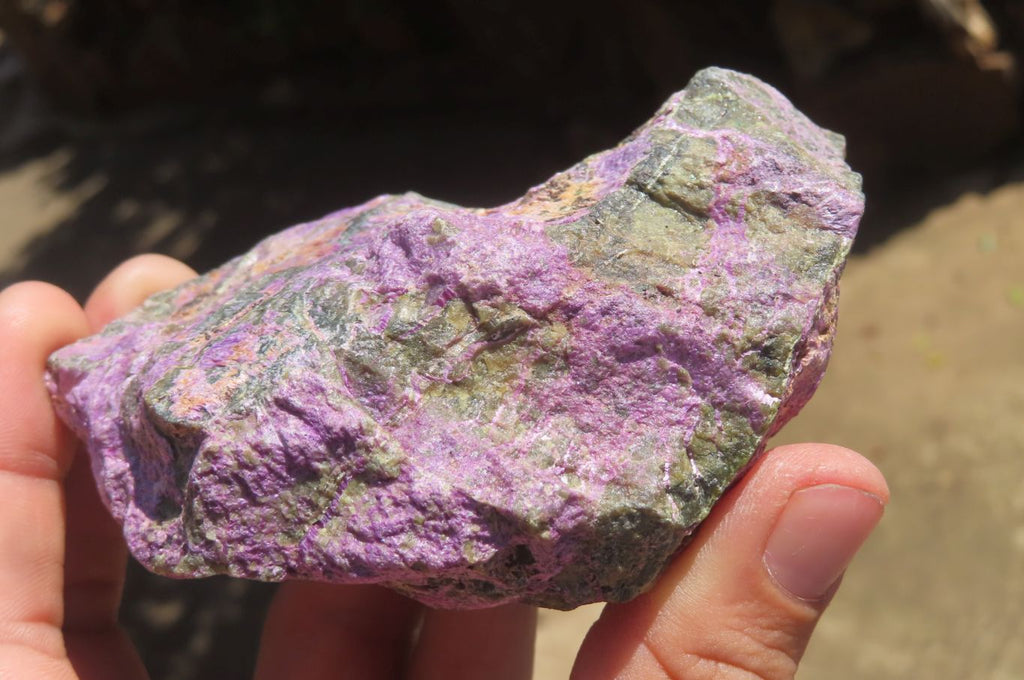 Natural Stichtite Cobbed Specimens x 6 From Barberton, South Africa - Toprock Gemstones and Minerals 