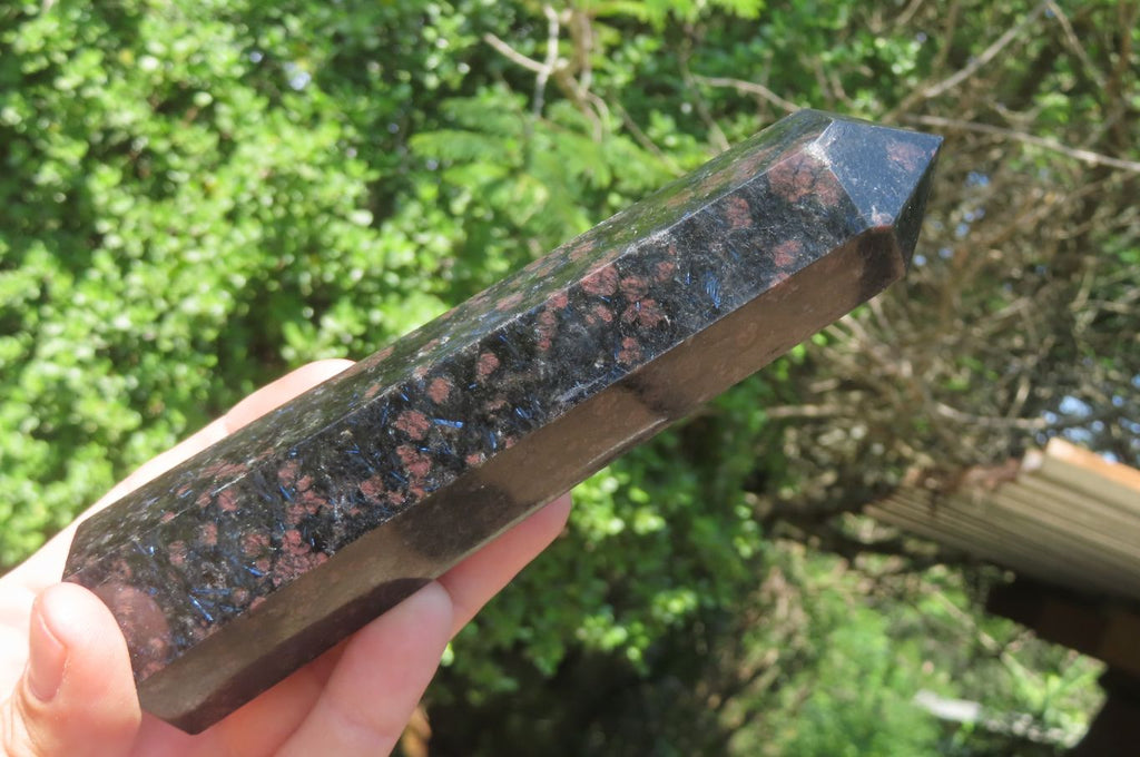 Polished Iolite Points x 3 From Ambatofinandrahana, Madagascar - Toprock Gemstones and Minerals 