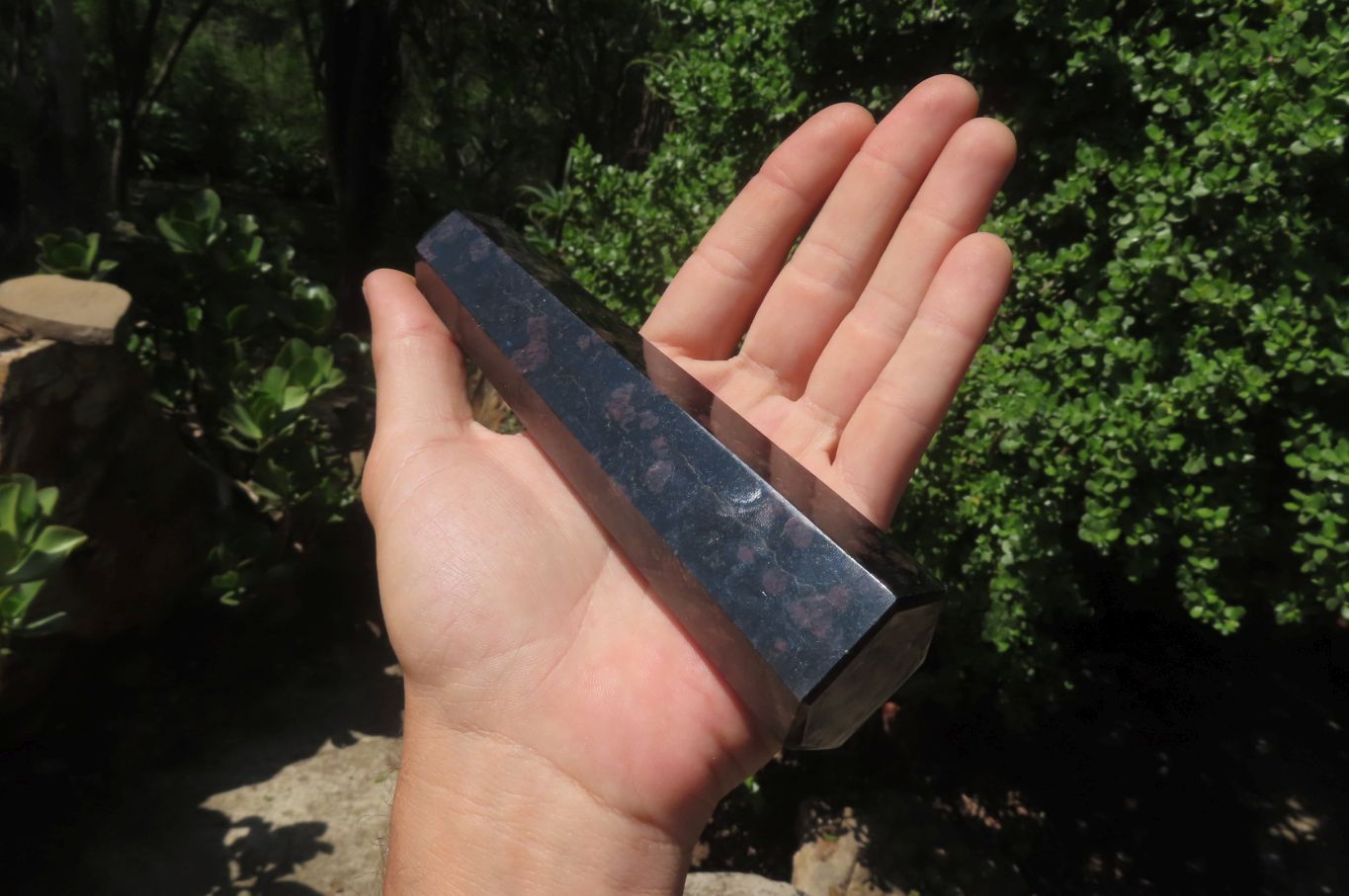 Polished Iolite Points x 3 From Ambatofinandrahana, Madagascar - Toprock Gemstones and Minerals 