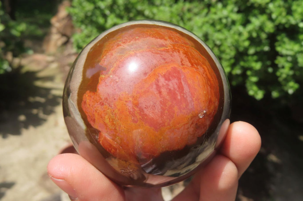 Polished Polychrome Jasper Spheres x 4 From Madagascar - Toprock Gemstones and Minerals 