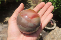 Polished Polychrome Jasper Spheres x 4 From Madagascar - Toprock Gemstones and Minerals 