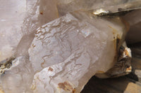 Natural Smokey Quartz Cluster With Schorl x 1 From Zomba, Malawi - Toprock Gemstones and Minerals 