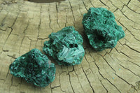 Natural Silky Malachite Specimens x 20 From Kasompe, Congo - Toprock Gemstones and Minerals 