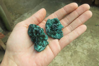Natural Silky Malachite Specimens x 20 From Kasompe, Congo - Toprock Gemstones and Minerals 