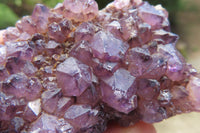Natural Amethystos Amethyst Specimens x 12 From Kwaggafontein, South Africa - Toprock Gemstones and Minerals 