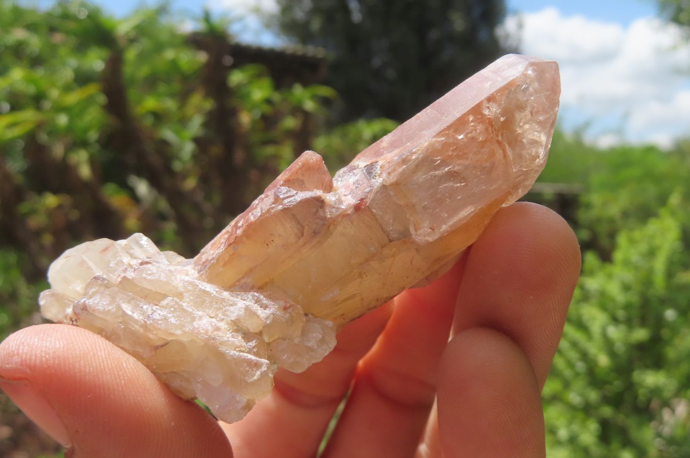 Natural Red Hematoid Quartz Clusters x 12 From Karoi, Zimbabwe - Toprock Gemstones and Minerals 