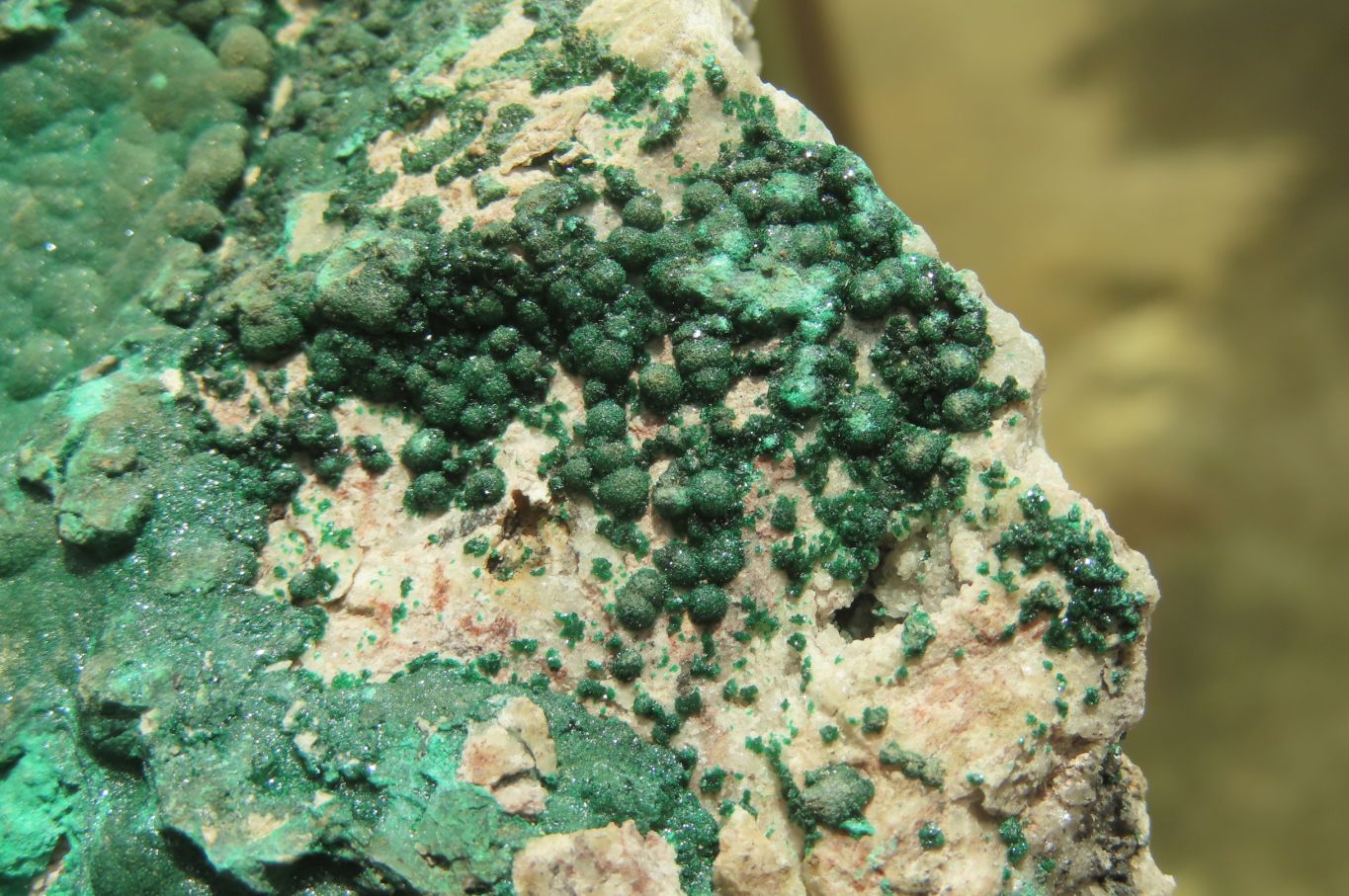 Natural Botryoidal Malachite Specimens x 2 From Tenke Fungurume, Congo - Toprock Gemstones and Minerals 