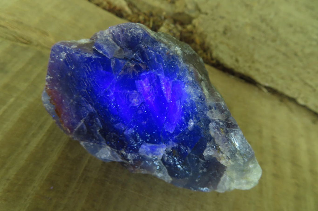 Natural Watermelon Fluorite Cobbed Specimens x 7 From Uis, Namibia - Toprock Gemstones and Minerals 