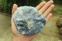 Natural Watermelon Fluorite Cobbed Specimens x 7 From Uis, Namibia - Toprock Gemstones and Minerals 