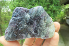 Natural Watermelon Fluorite Cobbed Specimens x 7 From Uis, Namibia - Toprock Gemstones and Minerals 