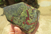 Polished Dragons Blood Stone Points x 4 From South Africa - Toprock Gemstones and Minerals 