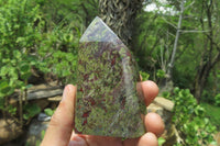 Polished Dragons Blood Stone Points x 4 From South Africa - Toprock Gemstones and Minerals 