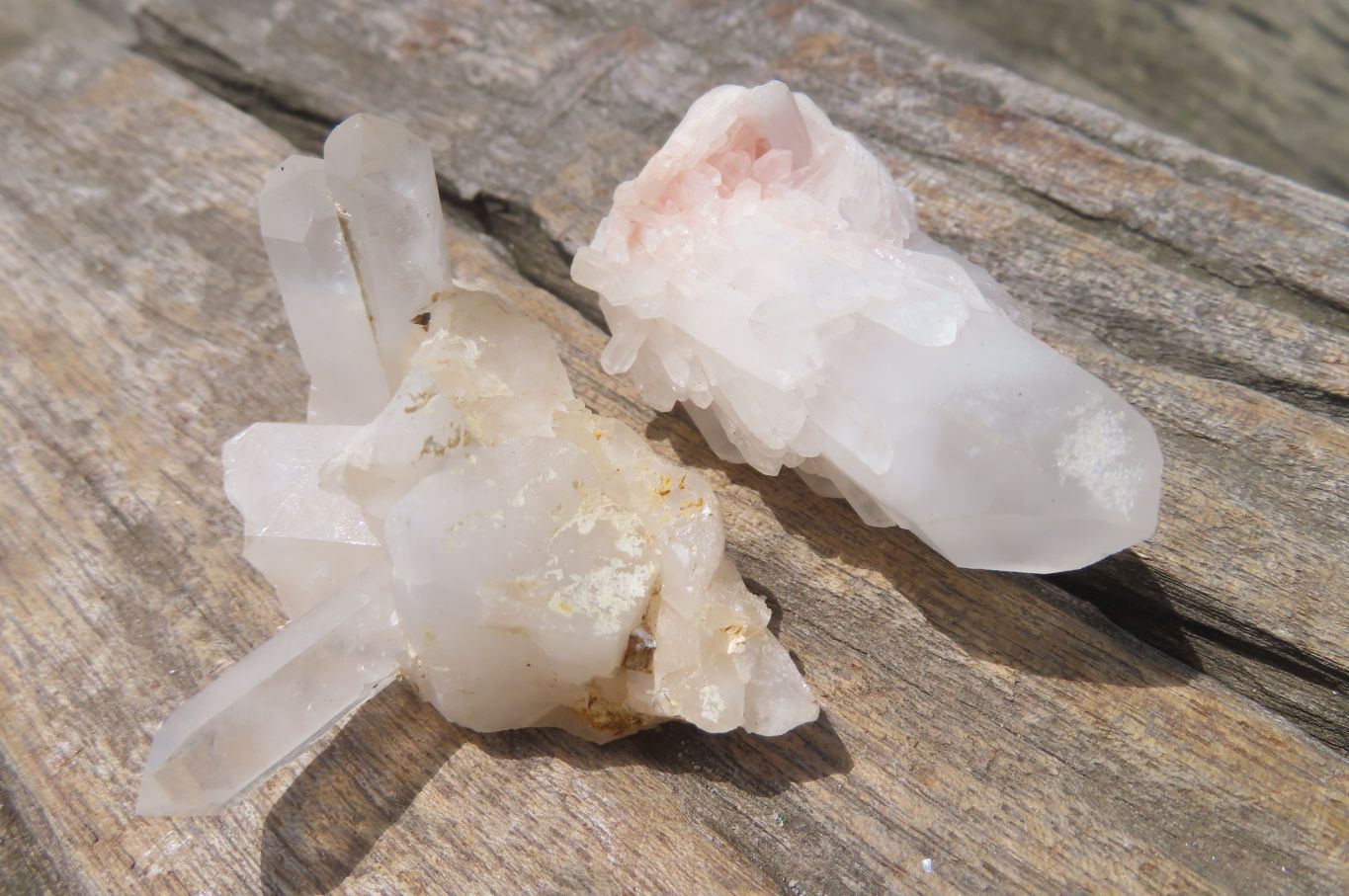 Natural Clear Quartz Clusters x 27 From Madagascar - Toprock Gemstones and Minerals 