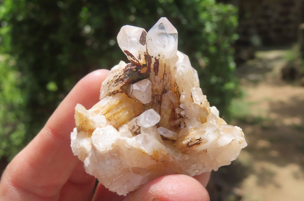 Natural Clear Quartz Clusters x 27 From Madagascar - Toprock Gemstones and Minerals 