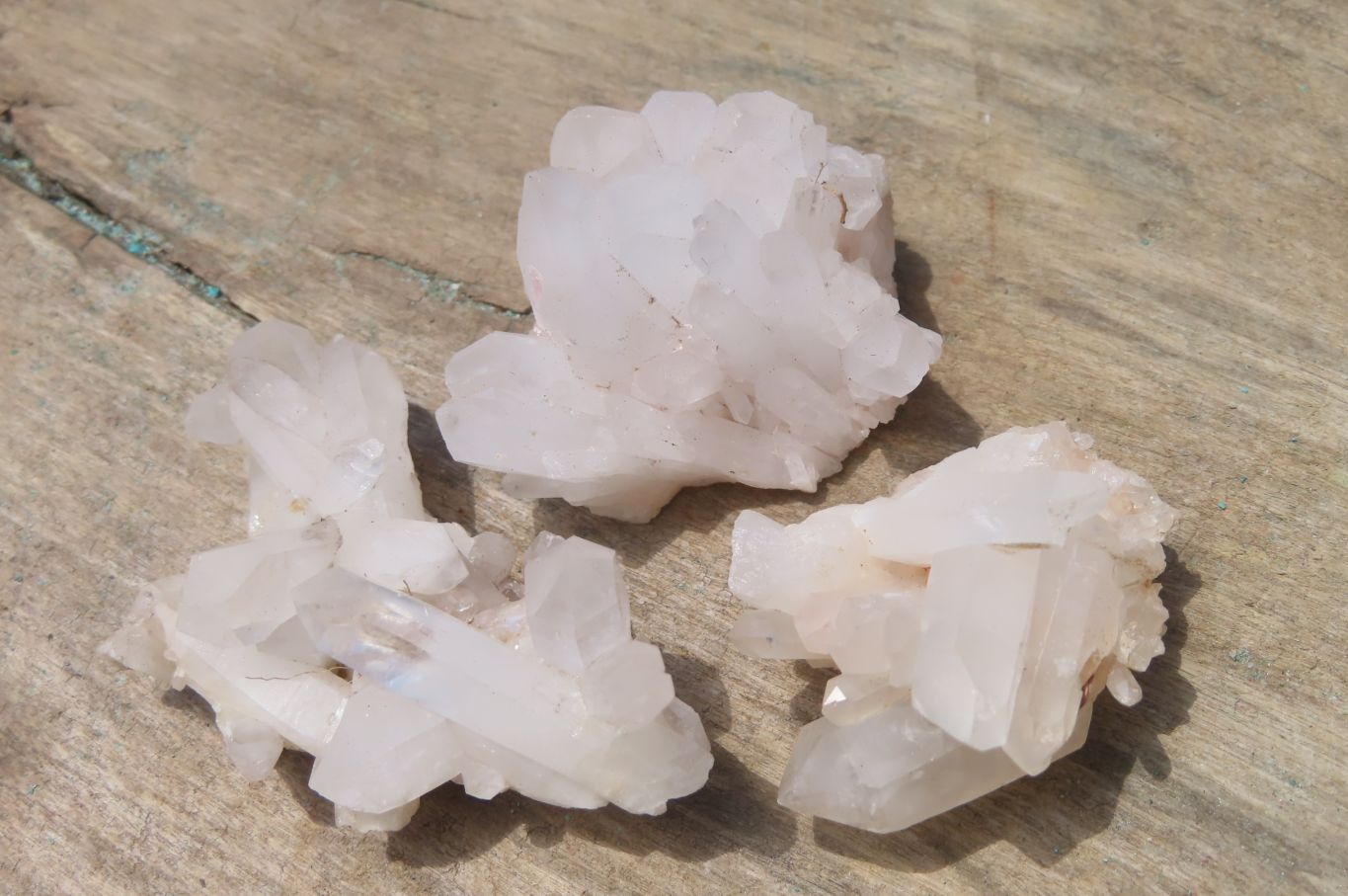 Natural Clear Quartz Clusters x 27 From Madagascar - Toprock Gemstones and Minerals 