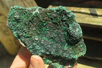 Natural Silky Malachite Specimens x 6 From Kasompe, Congo - Toprock Gemstones and Minerals 