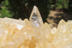 Natural Clear Quartz Clusters x 3 From Mpika, Zambia - Toprock Gemstones and Minerals 