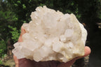 Natural Clear Quartz Clusters x 3 From Mpika, Zambia - Toprock Gemstones and Minerals 