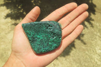 Polished Flower Banded Malachite Free Forms x 6 From Congo - Toprock Gemstones and Minerals 
