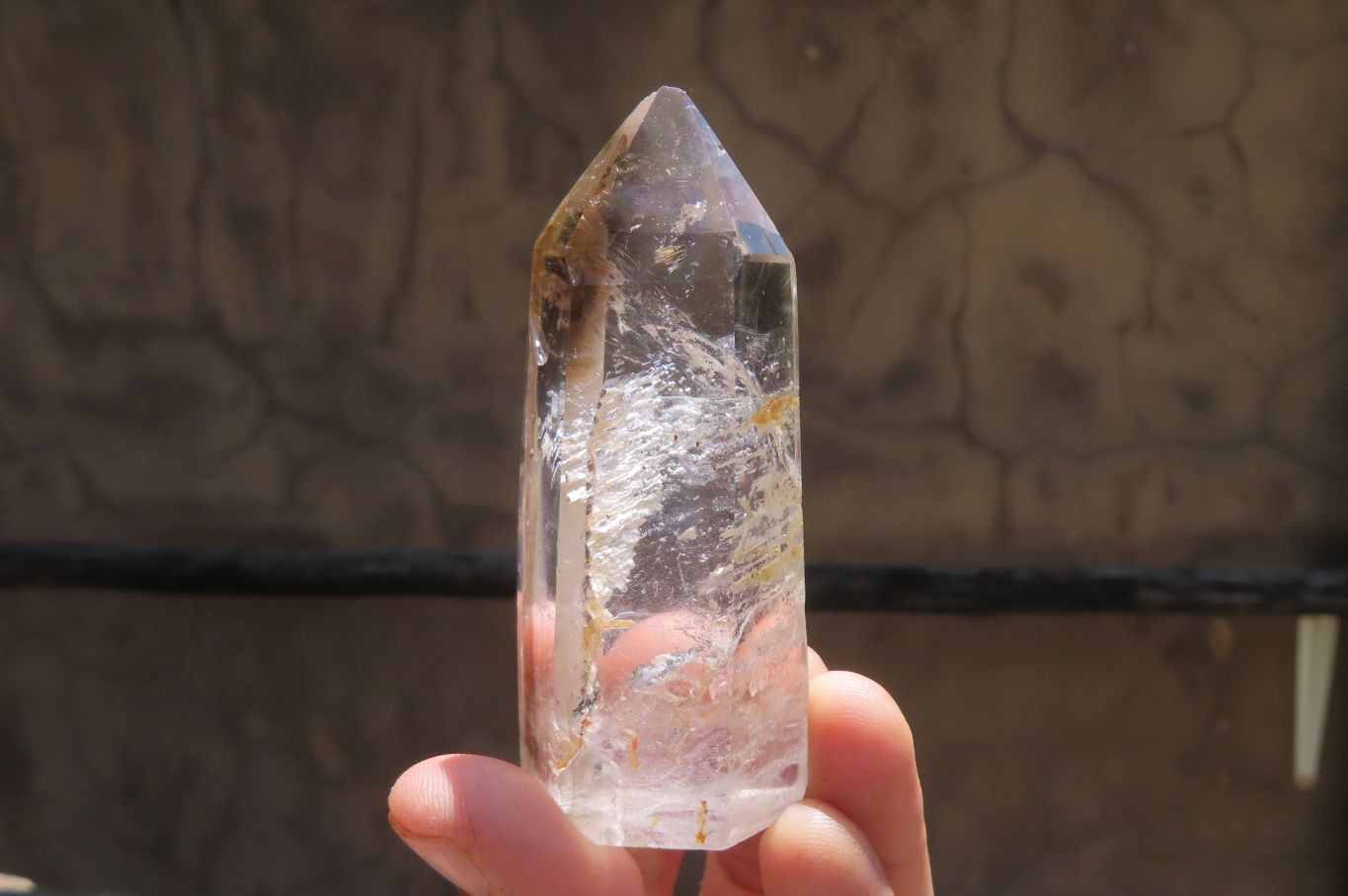 Polished Clear Smokey Quartz Points x 6 From Madagascar - Toprock Gemstones and Minerals 