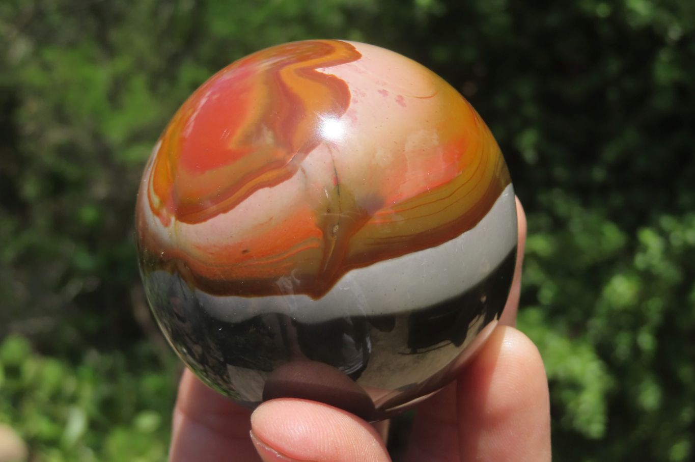 Polished Polychrome Jasper Spheres x 4 From Madagascar - Toprock Gemstones and Minerals 