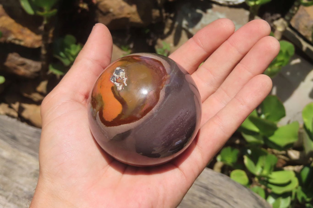 Polished Polychrome Jasper Spheres x 4 From Madagascar - Toprock Gemstones and Minerals 