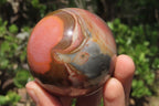 Polished Polychrome Jasper Spheres x 4 From Madagascar - Toprock Gemstones and Minerals 