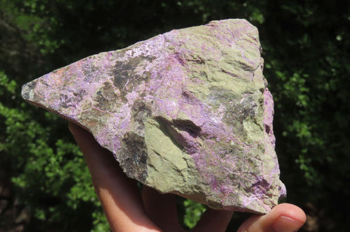 Natural Stichtite Specimens x 2 From Barberton, South Africa - Toprock Gemstones and Minerals 