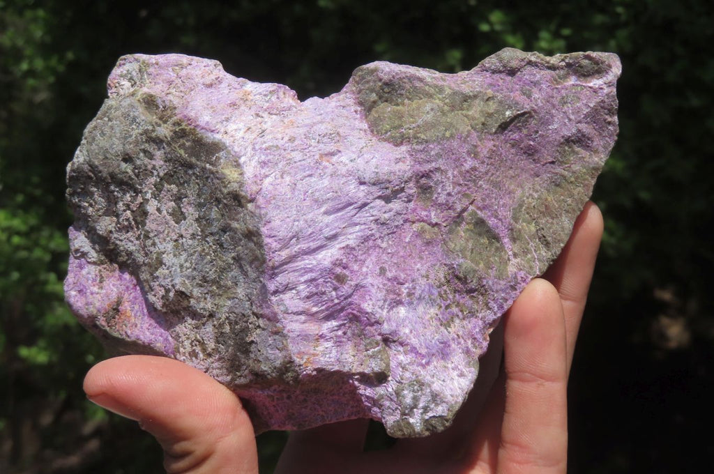 Natural Stichtite Specimens x 2 From Barberton, South Africa - Toprock Gemstones and Minerals 