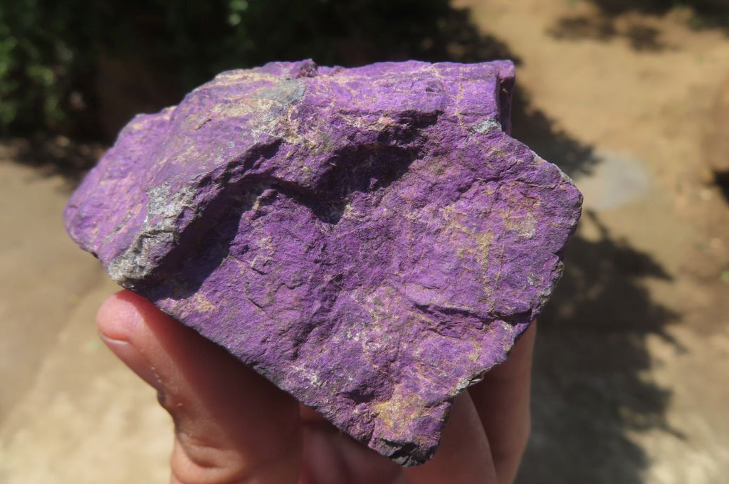 Natural Metallic Purpurite Cobbed Specimens x 6 From Erongo, Namibia - Toprock Gemstones and Minerals 