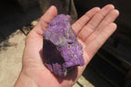 Natural Metallic Purpurite Cobbed Specimens x 6 From Erongo, Namibia - Toprock Gemstones and Minerals 