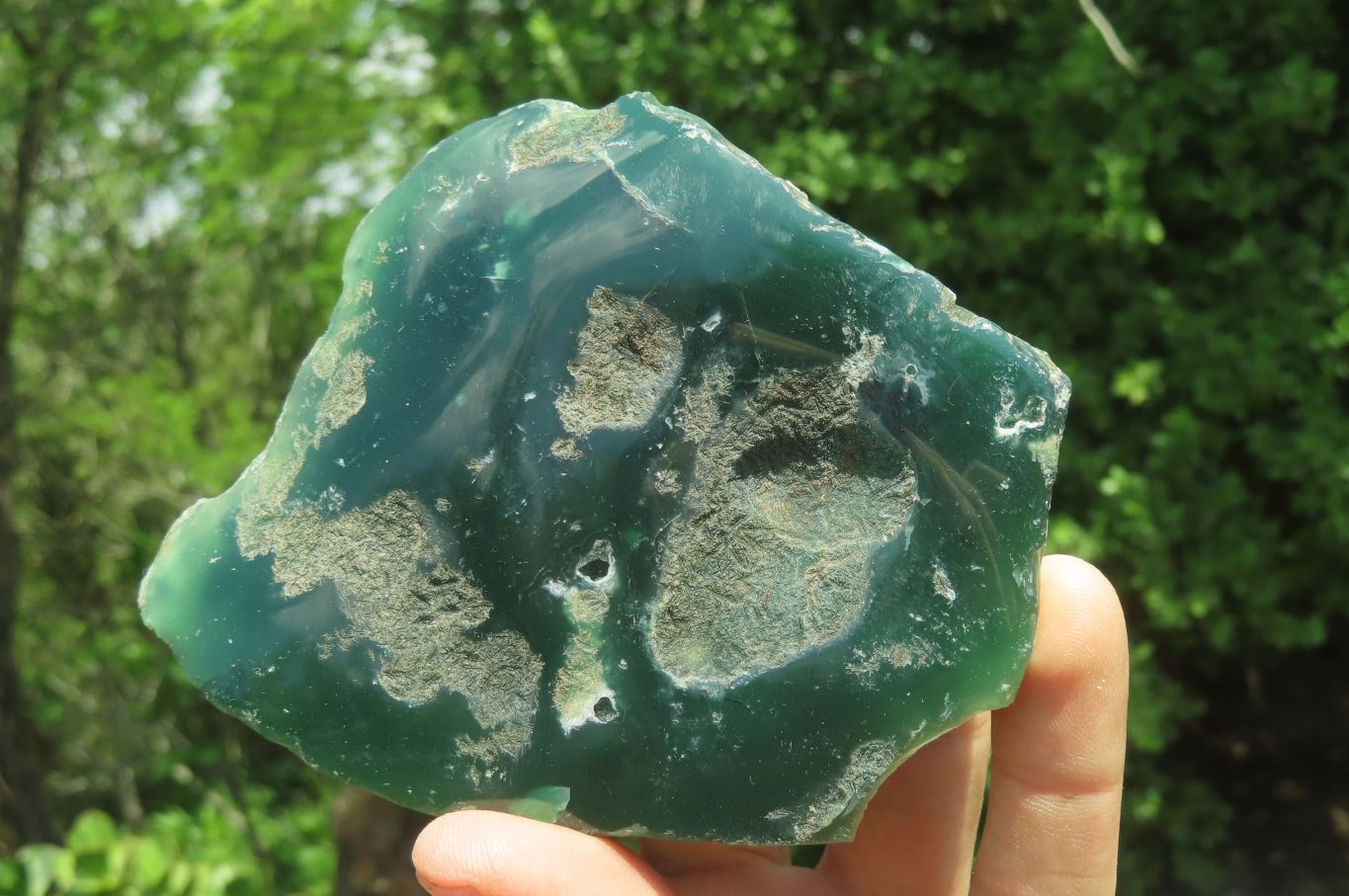 Polished On One Side Emerald Mtorolite Plates x 6 From Mutorashanga, Zimbabwe - Toprock Gemstones and Minerals 