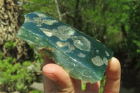 Polished On One Side Emerald Mtorolite Plates x 6 From Mutorashanga, Zimbabwe - Toprock Gemstones and Minerals 