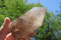 Polished Smokey Quartz Crystals x 4 From Madagascar - Toprock Gemstones and Minerals 