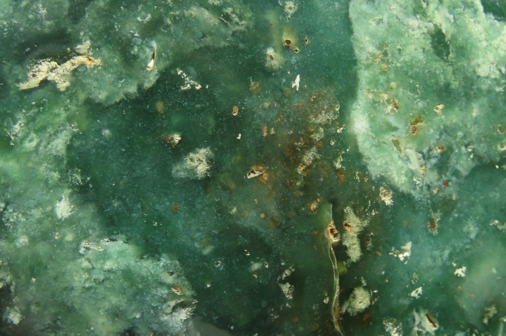 Polished On One Side Emerald Mtorolite Plates x 3 From Mutorashanga, Zimbabwe - Toprock Gemstones and Minerals 