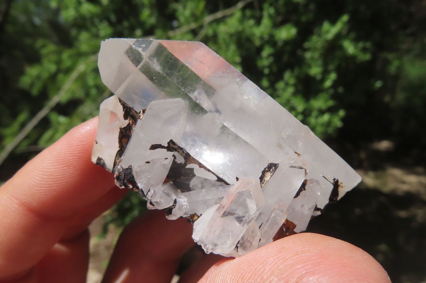 Natural Clear Quartz Clusters x 35 From Madagascar - Toprock Gemstones and Minerals 