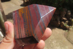 Polished Tiger Iron Jasper Points x 6 From South Africa - Toprock Gemstones and Minerals 