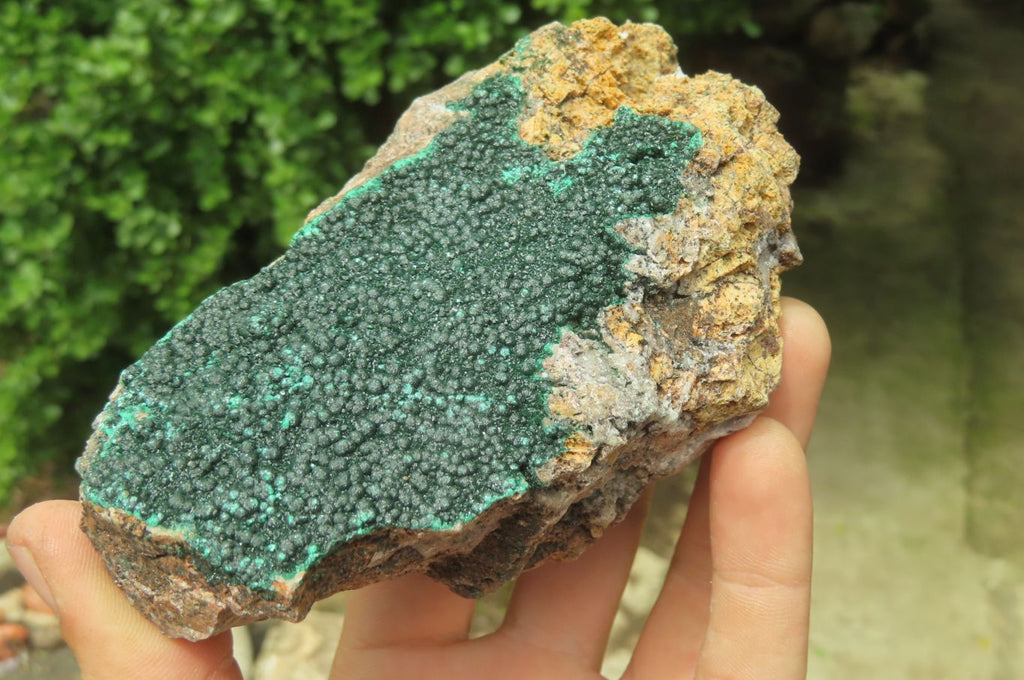 Natural Botryoidal Malachite Specimens x 3 From Tenke Fungurume, Congo - Toprock Gemstones and Minerals 