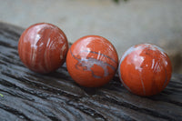 Polished Red Jasper Sphere-Balls - Sold Per Item - From Northern Cape, South Africa - Toprock Gemstones and Minerals 