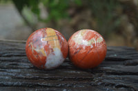 Polished Red Jasper Sphere-Balls - Sold Per Item - From Northern Cape, South Africa - Toprock Gemstones and Minerals 