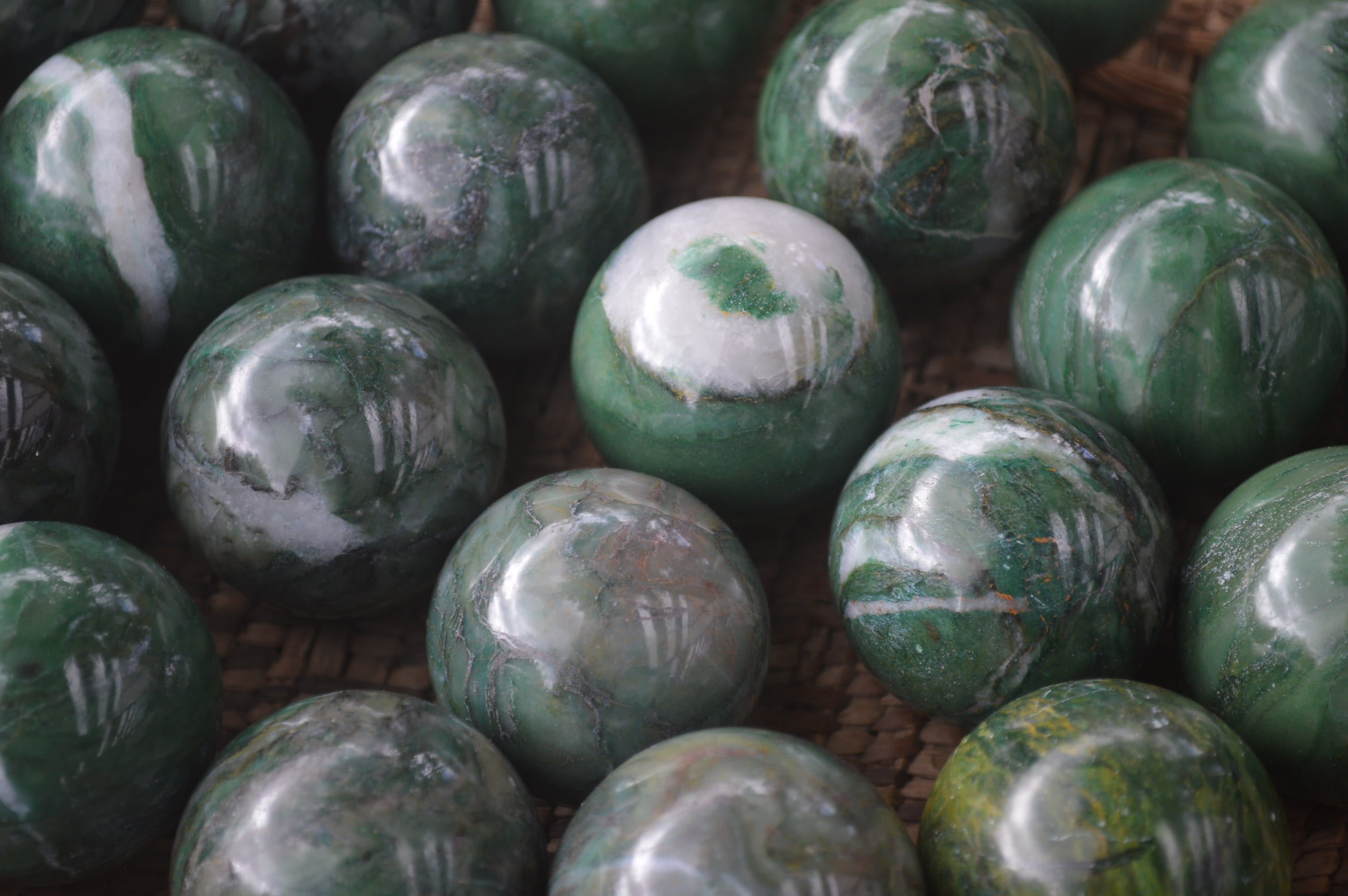 Polished Buddstone Sphere-Balls - Sold Per Item - From Swaziland - Toprock Gemstones and Minerals 
