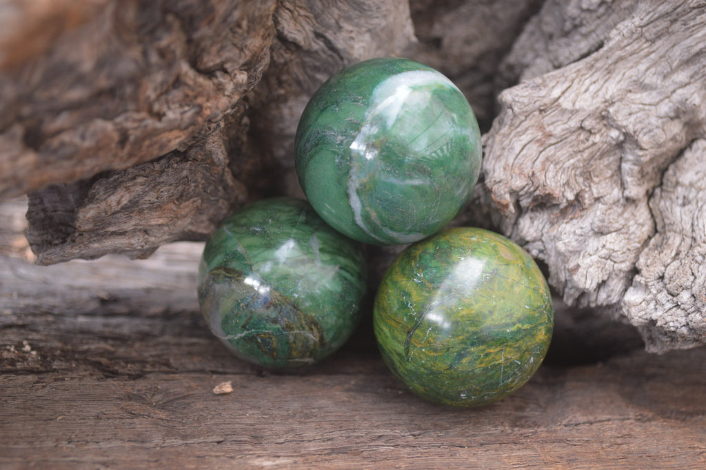 Polished Buddstone Sphere-Balls - Sold Per Item - From Swaziland - Toprock Gemstones and Minerals 