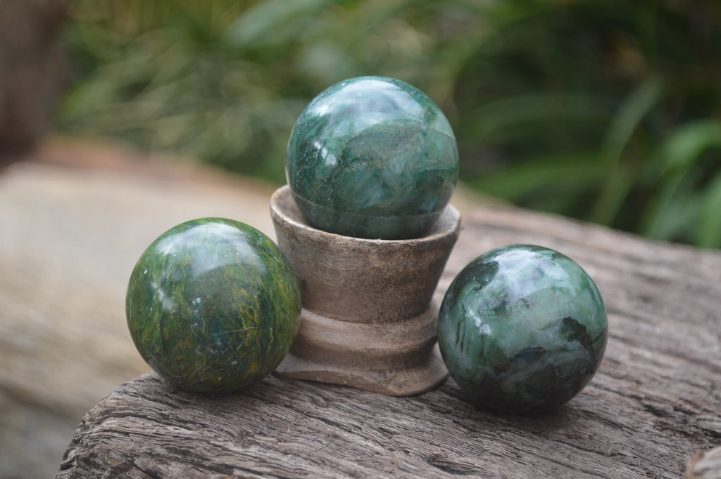 Polished Buddstone Sphere-Balls - Sold Per Item - From Swaziland - Toprock Gemstones and Minerals 