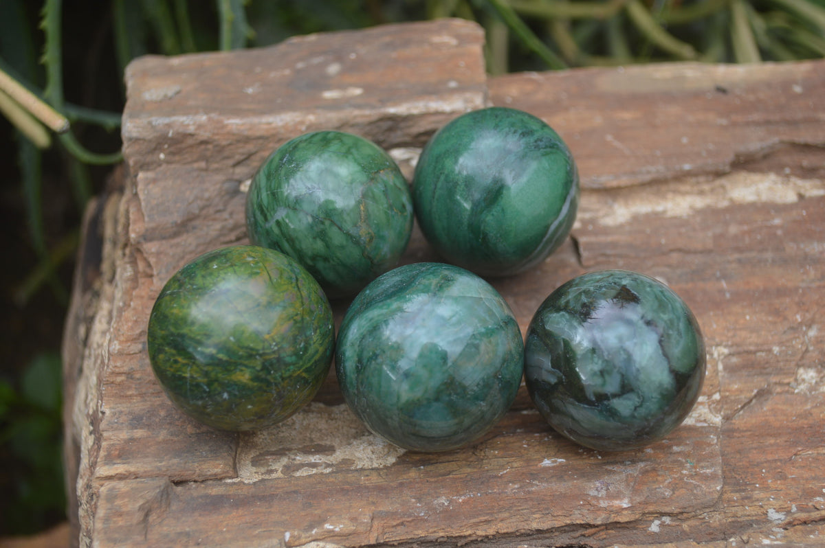 Polished Buddstone Sphere-Balls - Sold Per Item - From Swaziland - Toprock Gemstones and Minerals 