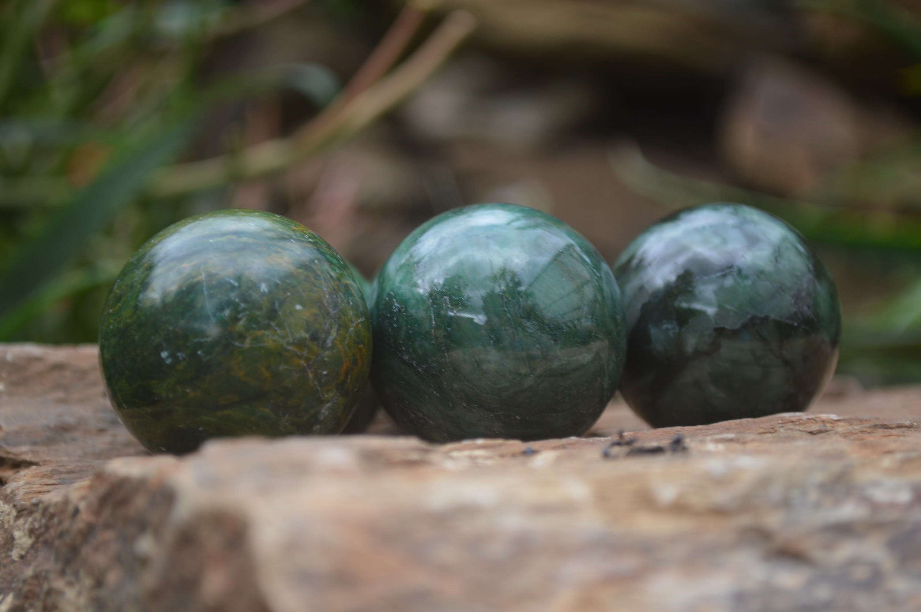 Polished Buddstone Sphere-Balls - Sold Per Item - From Swaziland - Toprock Gemstones and Minerals 