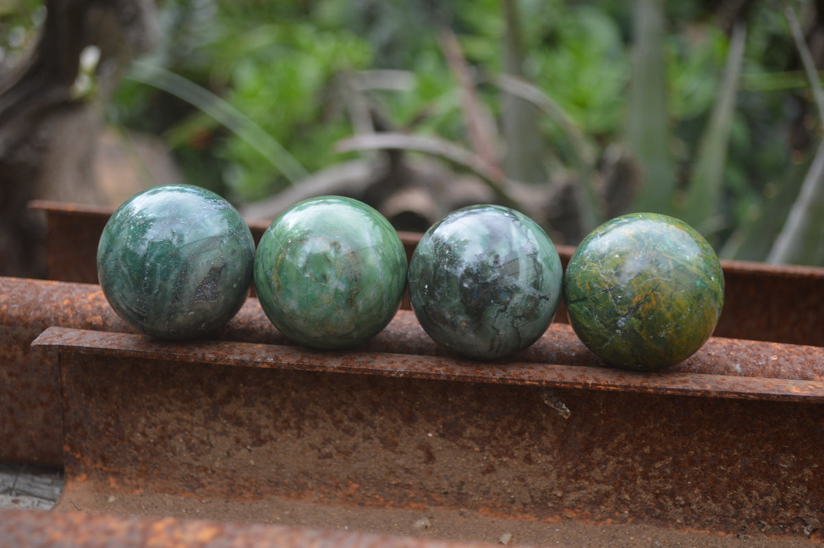 Polished Buddstone Sphere-Balls - Sold Per Item - From Swaziland - Toprock Gemstones and Minerals 