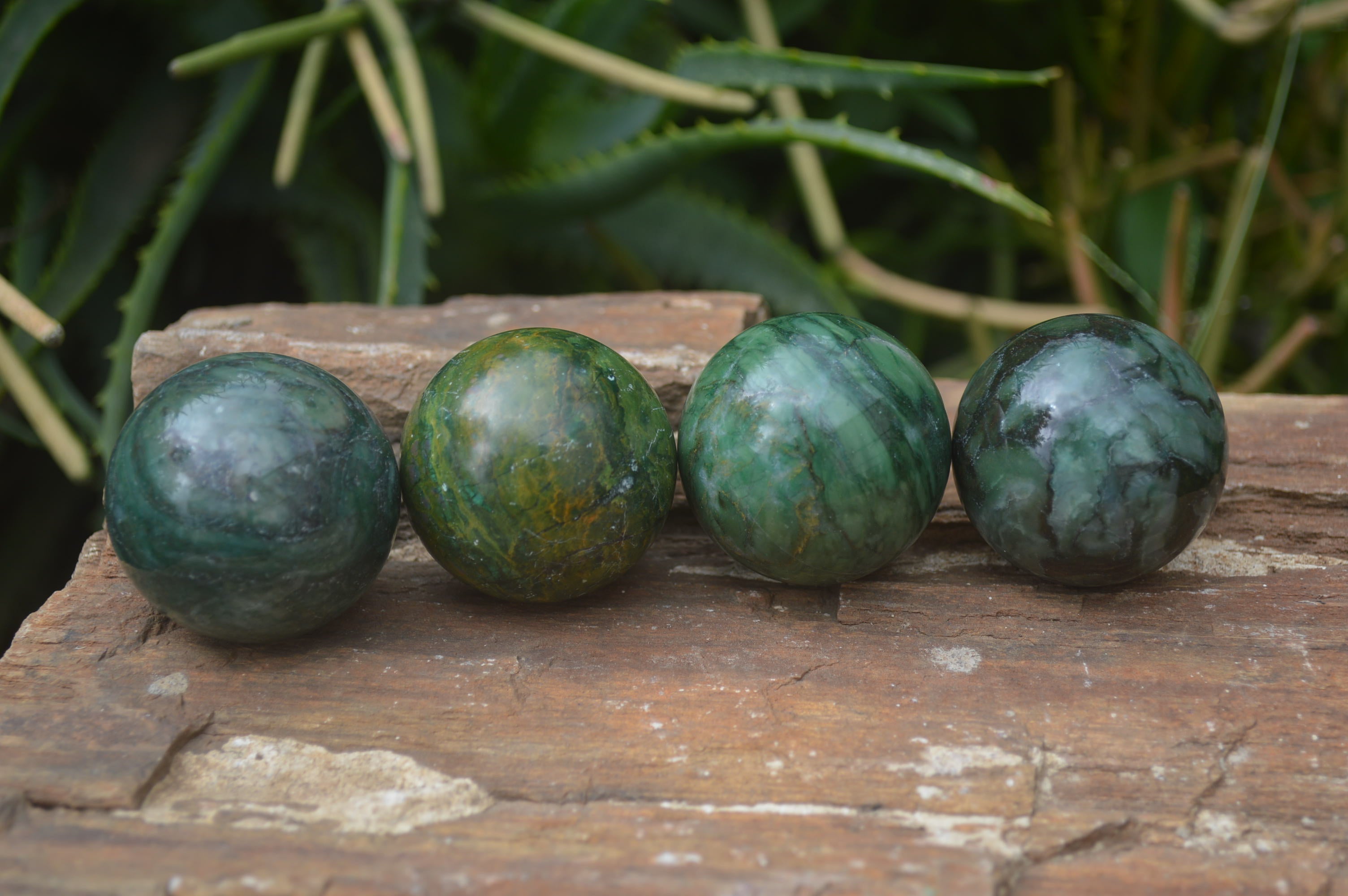 Polished Buddstone Sphere-Balls - Sold Per Item - From Swaziland - Toprock Gemstones and Minerals 